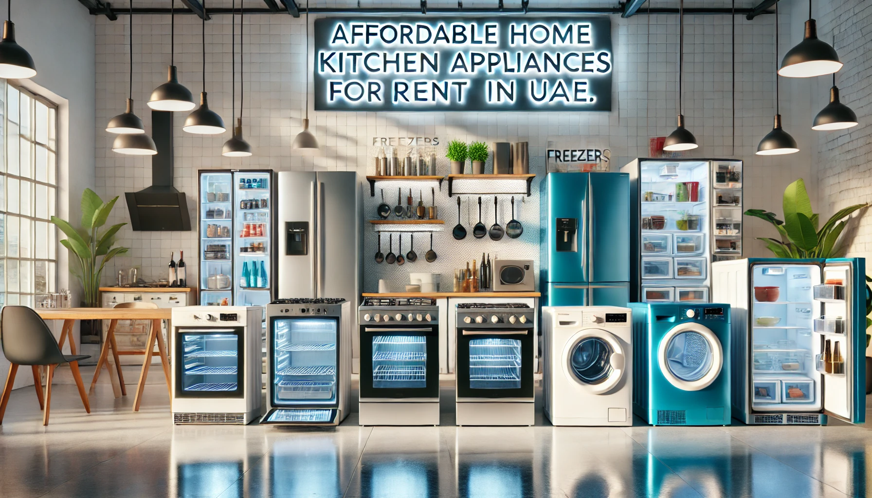 Kitchenware Rentals Affordable Home Kitchen Appliances for Rent in UAE - Emirates Appliances