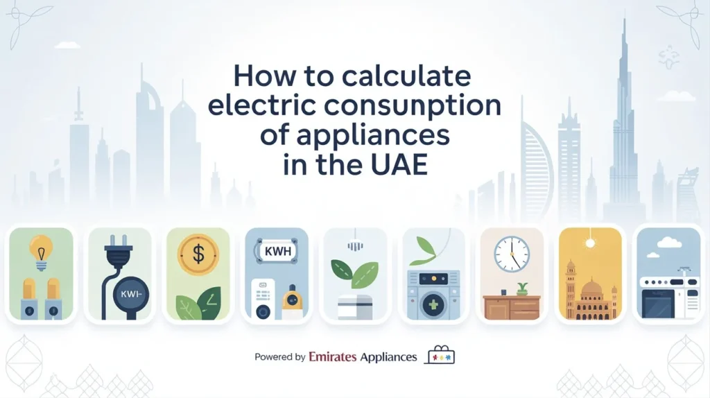 How to Calculate Electric Consumption of Appliances in the UAE (Complete Guide for Residents)