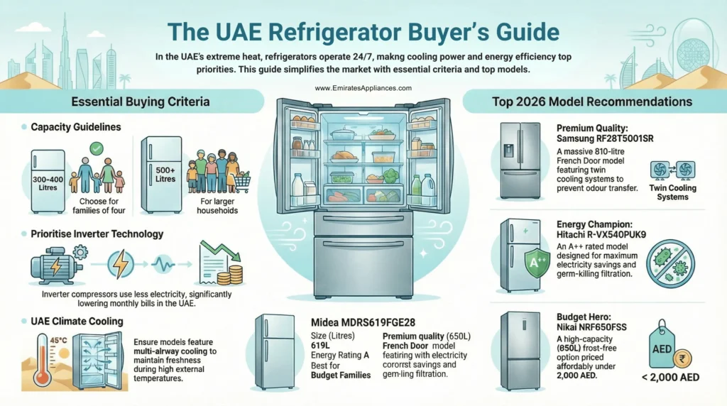 The UAE Refrigerator Buyer’s Guide