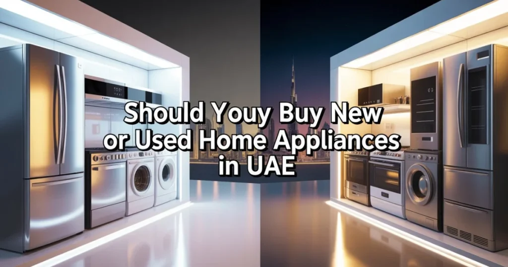 Should You Buy New or Used Home Appliances in the UAE