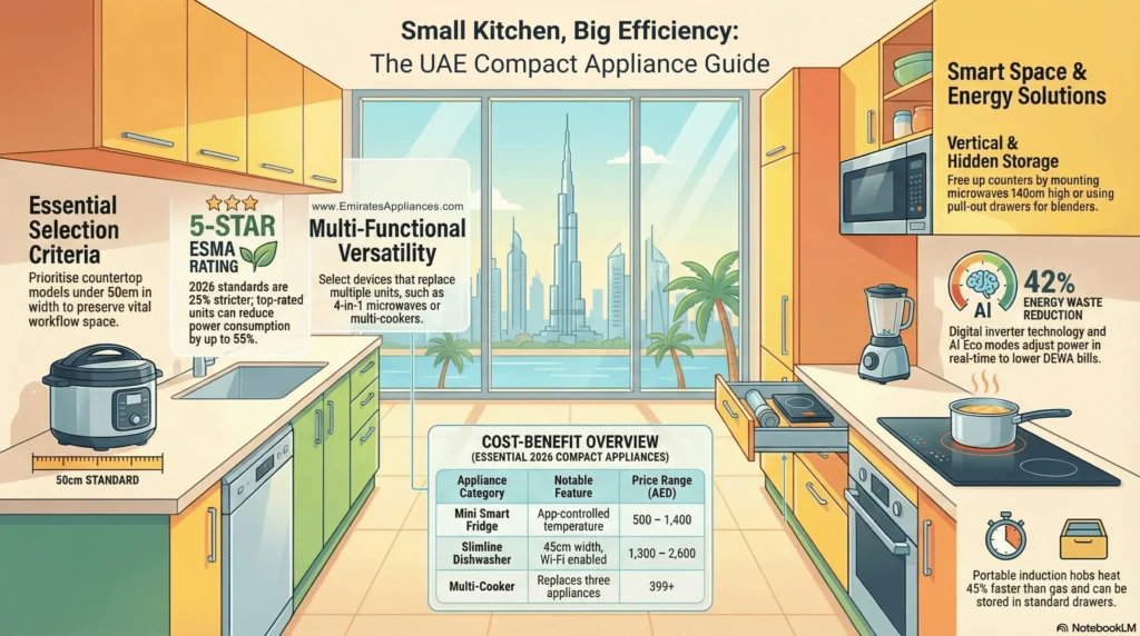 Best Appliances for Small Kitchen in UAE