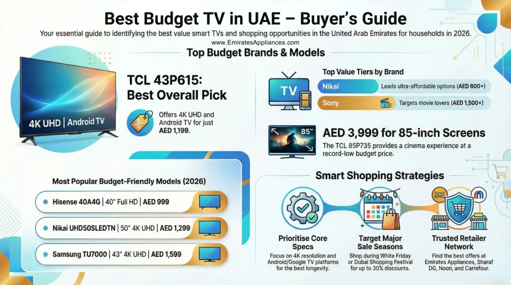 Best Budget TV in UAE – Buyer’s Guide