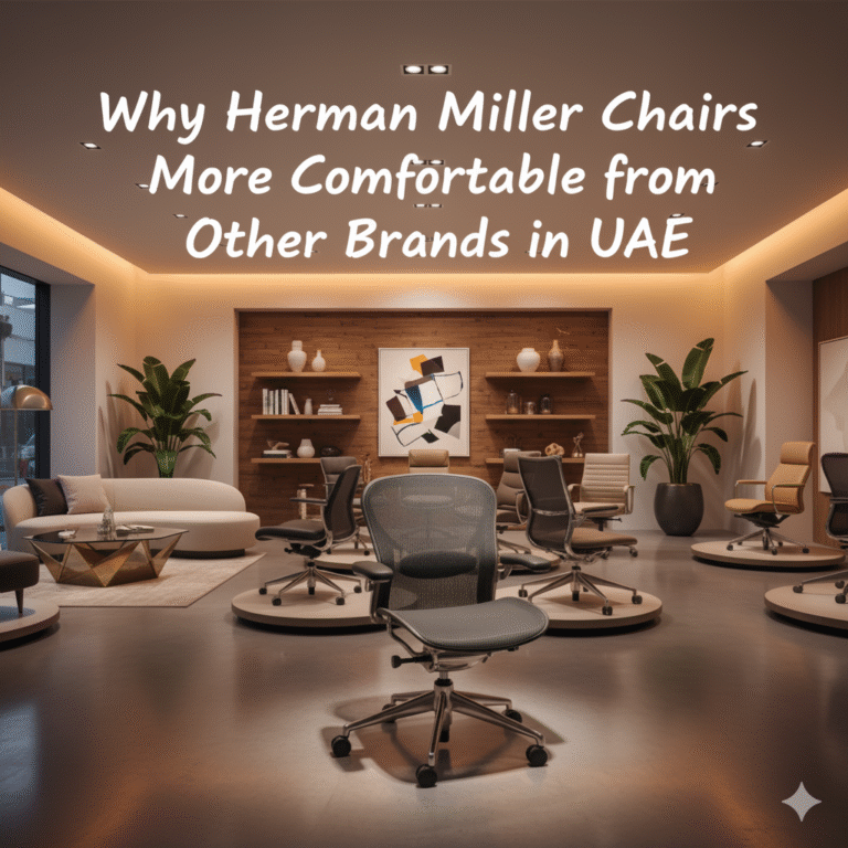 Why Herman Miller Chairs More Comfortable from Other Brands in UAE