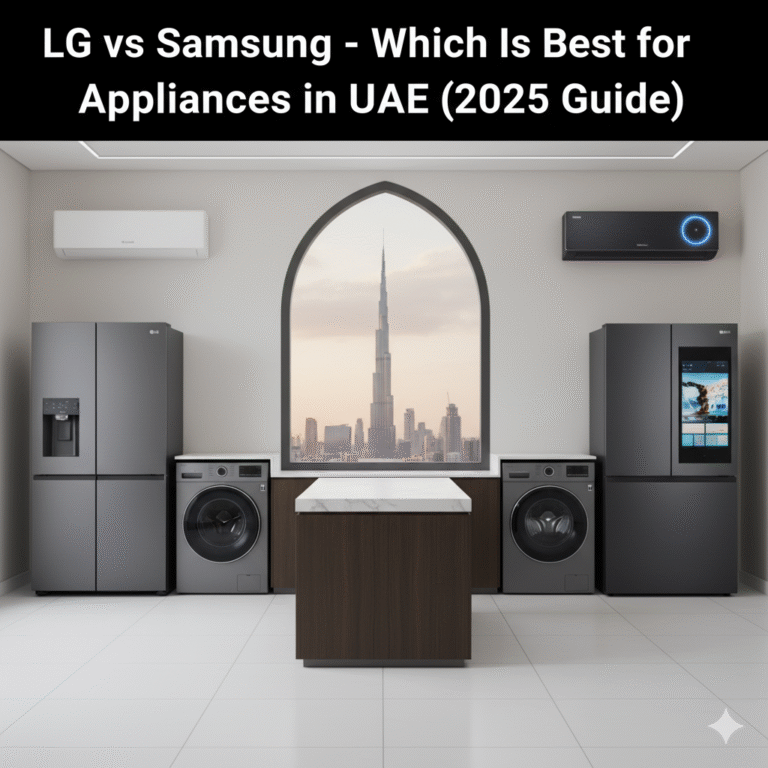 LG vs Samsung – Which Is Best for Appliances in UAE (2025 Guide)
