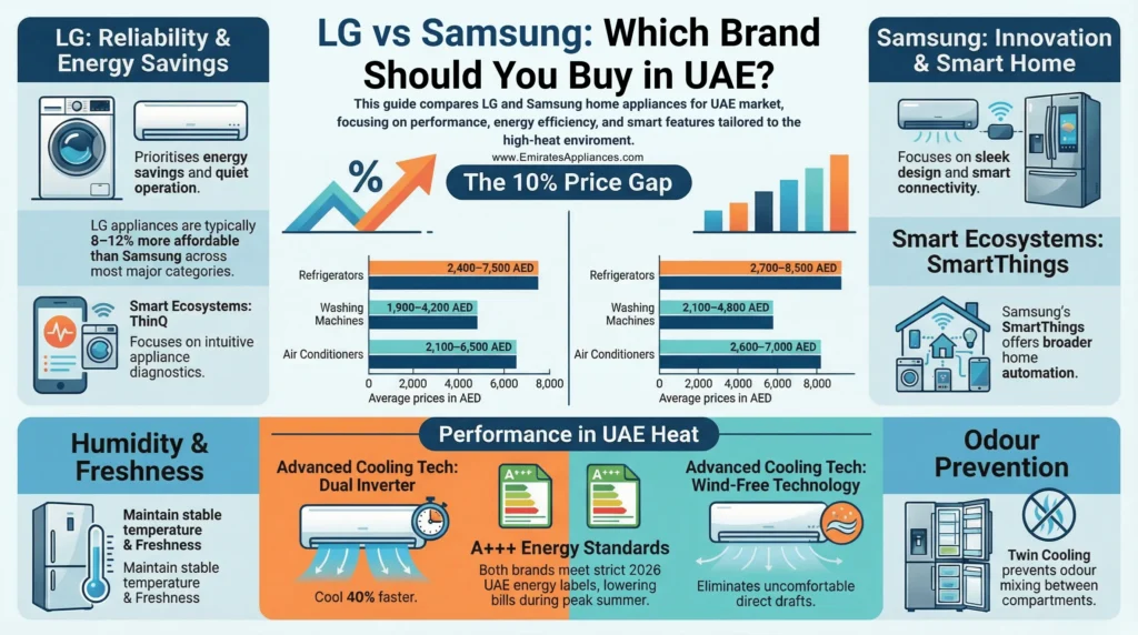 LG vs Samsung Which Brand Should You Buy in UAE