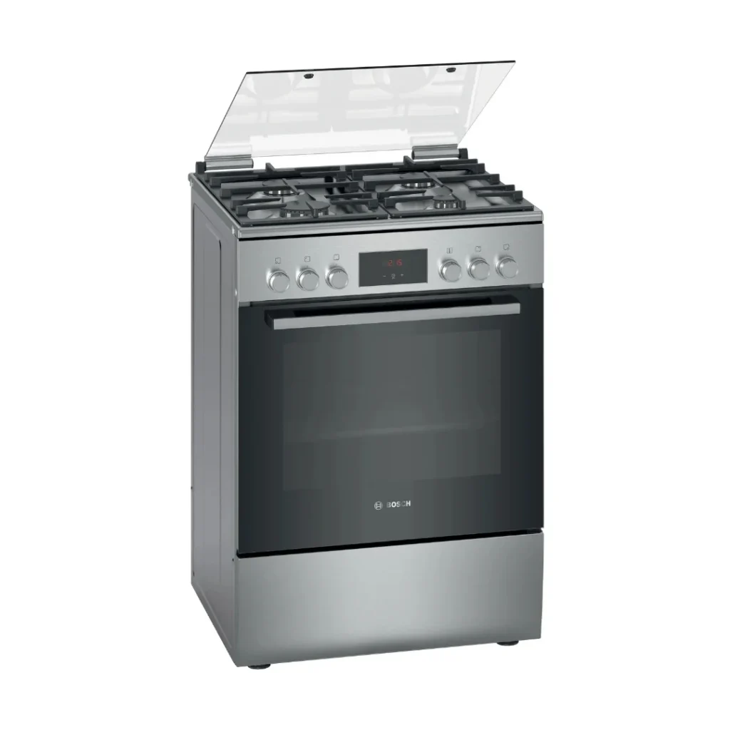 Gas Stove / Cooker – Bosch Dual Fuel Top Gas Electric Oven (Model: HXQ38AE50M
