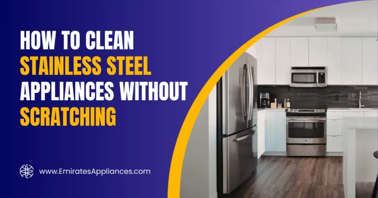 How to Clean Stainless Steel Appliances